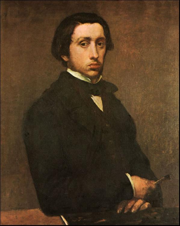 Edgar Degas Portrait of the Artist Sweden oil painting art